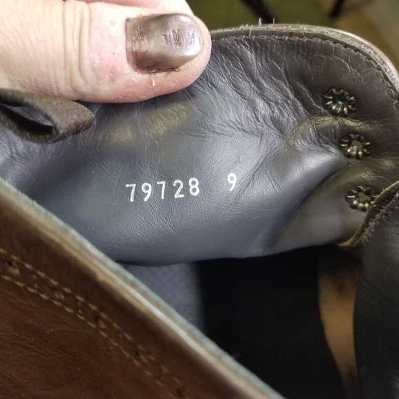 To Boot New York Brennan brown wingtip brogue lace up boots - Picture 7 of 13